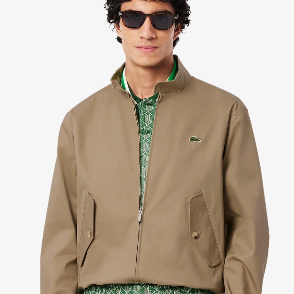 Alligator Lacoste Izod Unisex Varsity Bomber Jacket Large